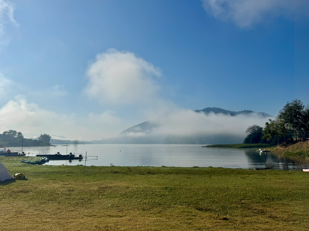 Mae Pang Camping 夜晚燒烤與火爐