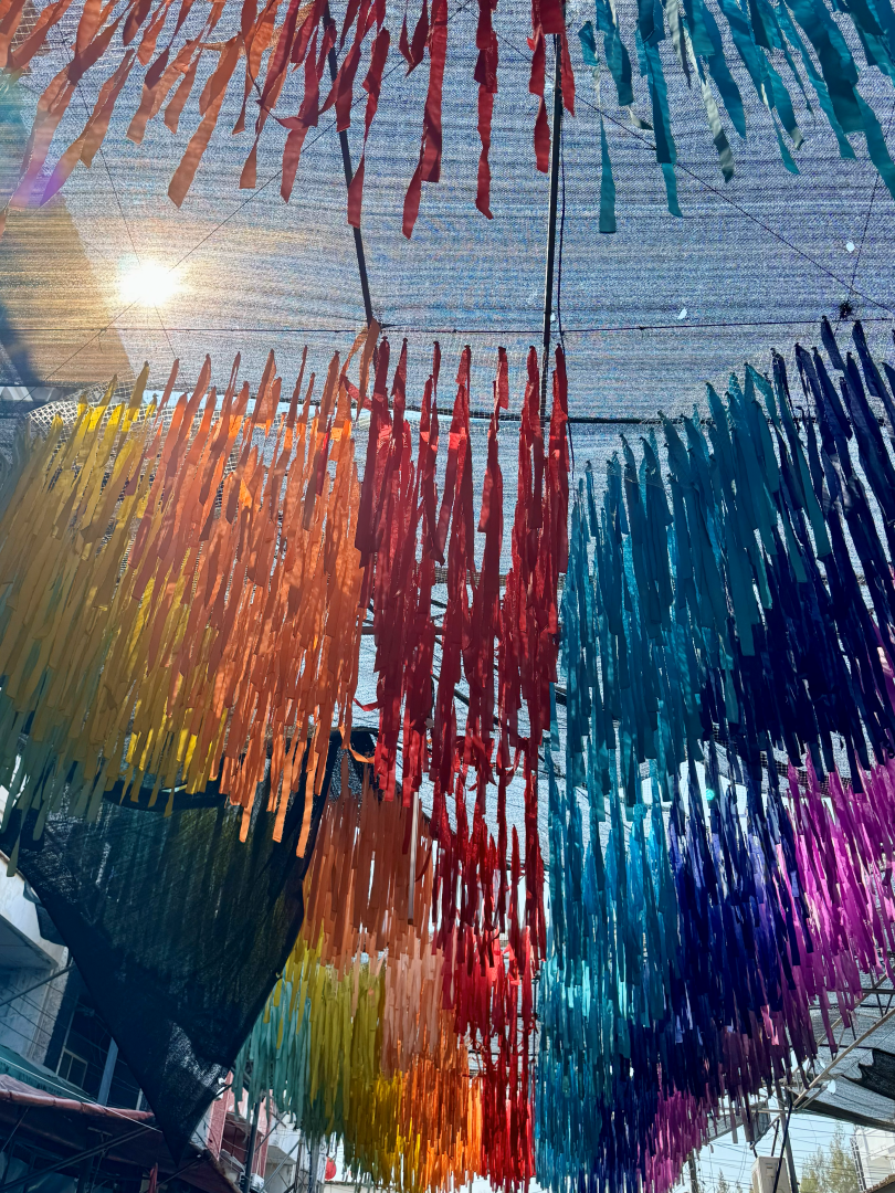 Bo Sang Umbrella Festival 彩帶天幕與節慶光影